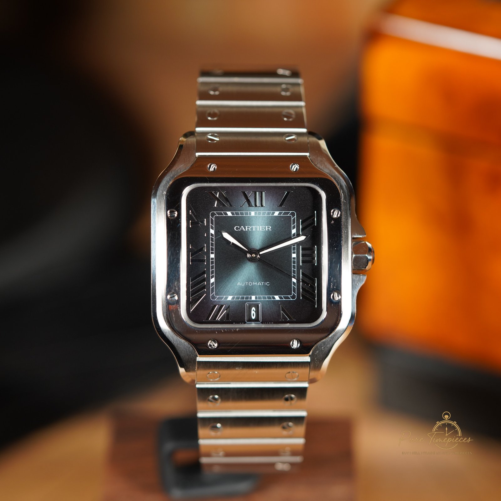 Cartier Santos WSSA0062 Green Dial Cartier Santos WSSA0062 Green Dial