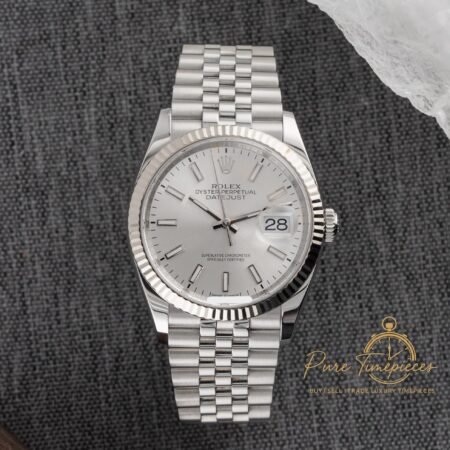 Rolex Datejust 126234 silver dial