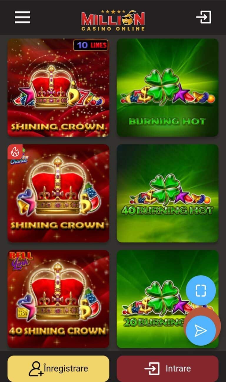 Overview of casino spin million